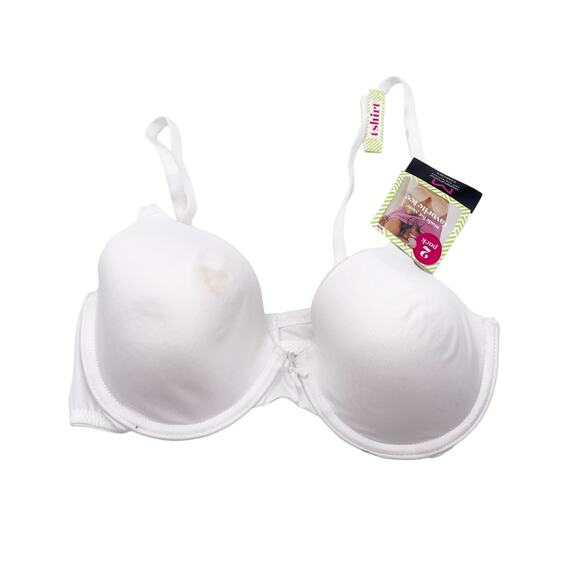 Maidenform Other - Maidenform T-Shirt Bra 34C White Underwire Stretch Cups Polyester/Spandex